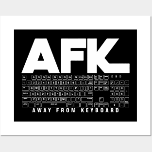 AFK Symbol Shirt Sticker Tapestry Mug Pillow And More T-Shirt Posters and Art